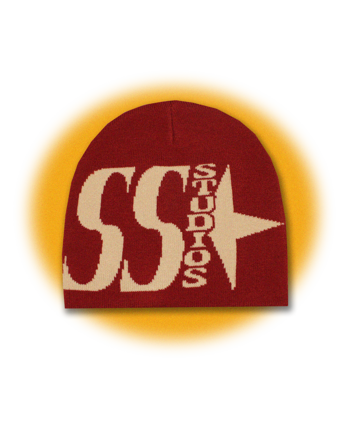 STAR STUDIOS KNIT BEANIE (Red)